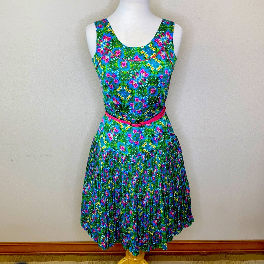 Anthro Lavita Louche Dress Floral NWT Size 6